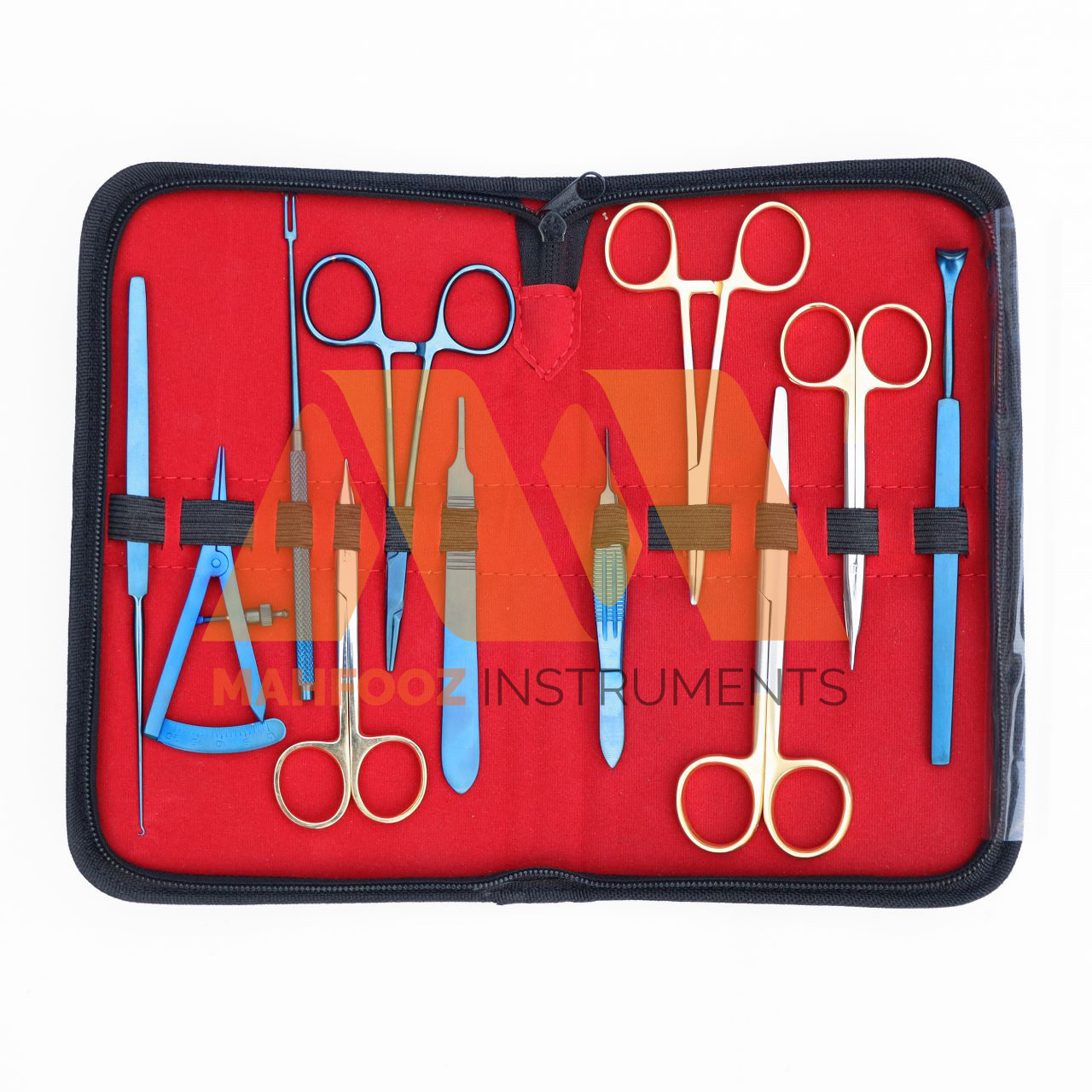 Blepharoplasty Kit,Plastic Surgery High Quality Instruments Kit Set of 11 PCs
