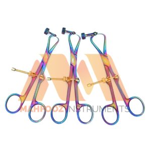 Plate Holding and Drill Guide Forceps Set of 3 PCs