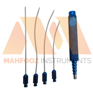 Infiltration Cannula Curved Luer Lock Set