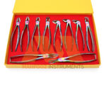 Dental Tooth Extraction Forceps Set 10 Pcs