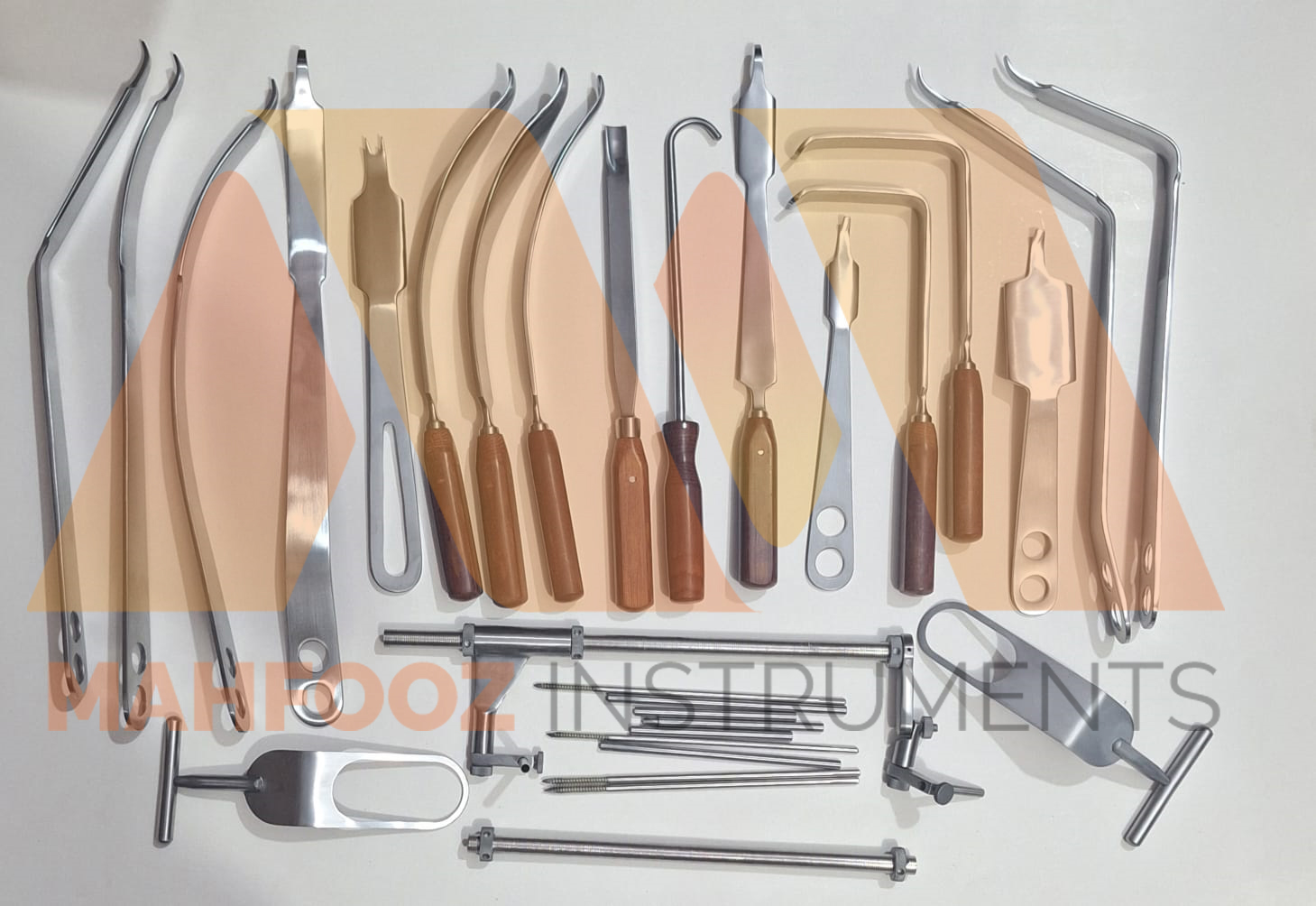 Hip Retractor Heavy Orthopedic Surgery Instruments 21 Piece Set